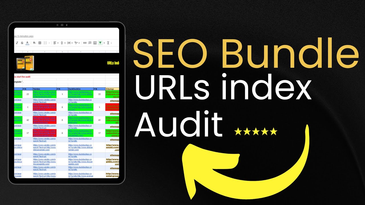 SEO Bundle URLs indexation Audit (Zhang shade)