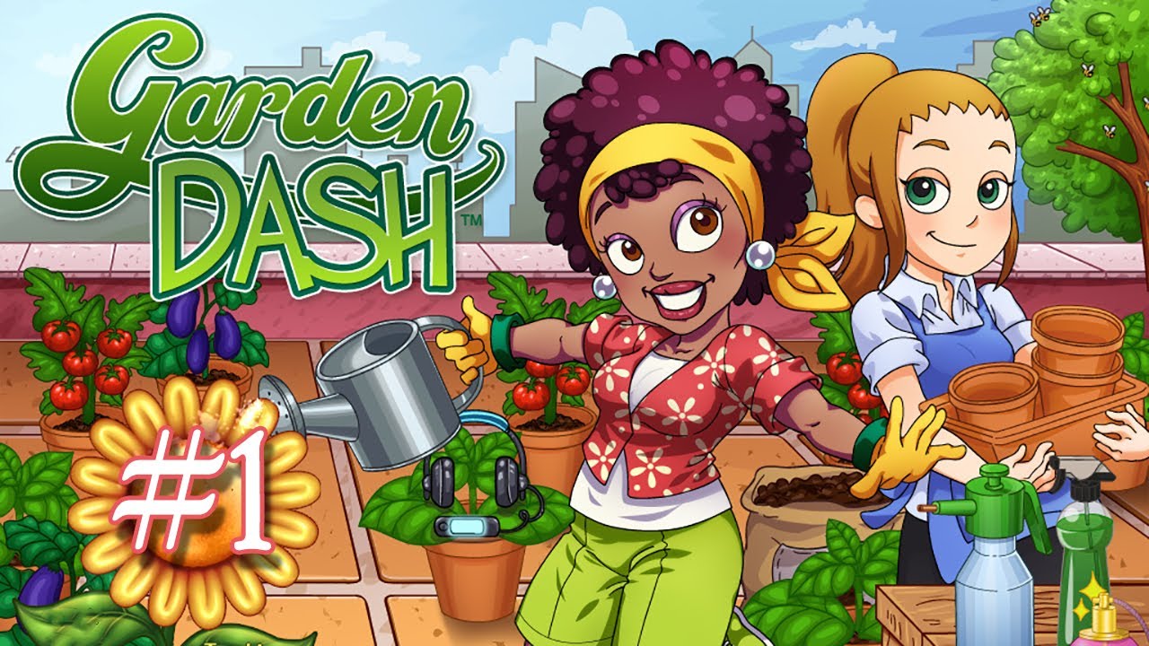 Garden Dash  | Gameplay Part 1 (Level 1 to 10)