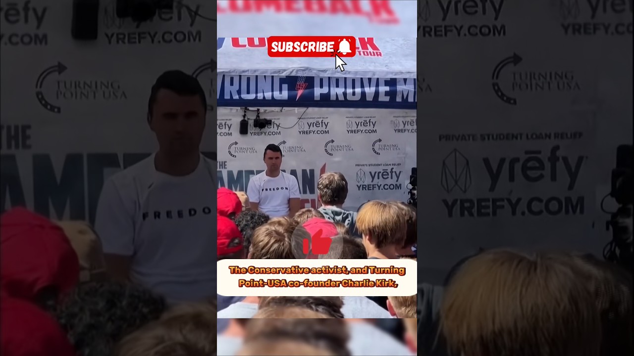 Clear Video footage Of Charlie Kirk Assassination