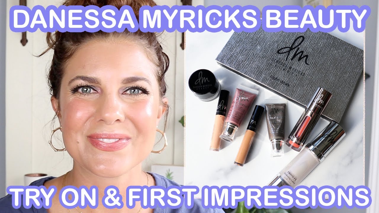 DANESSA MYRICKS BEAUTY TRY-ON & FIRST IMPRESSIONS | ColorFix, Prism FX, Light Work Palette & More!
