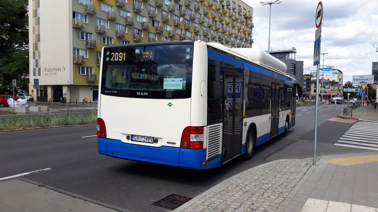 MAN NL313 Lion's City CNG #2901 @PKM Gdynia [🚌119 ➡️Muzeum Emigracji]