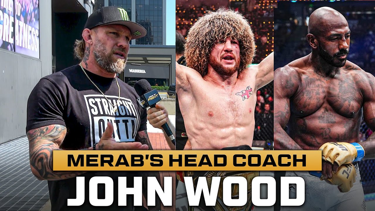 Coach JOHN WOOD Says Merab Spars 10 Rounds Straight in UFC 316 Camp | Khalil Rountree v Jamahal Hill