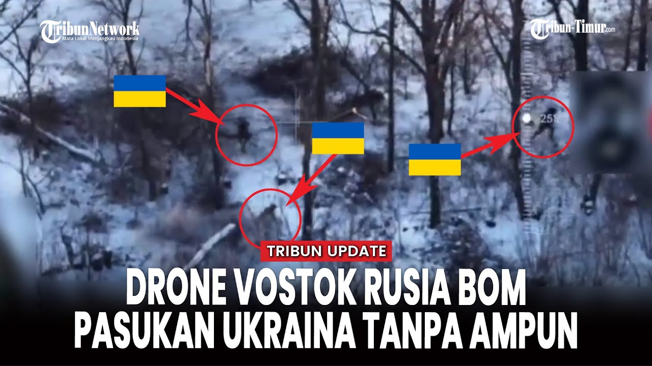 [FULL] Pasukan Vostok Rusia Hujani Tentara Ukraina dengan Amunisi Granat