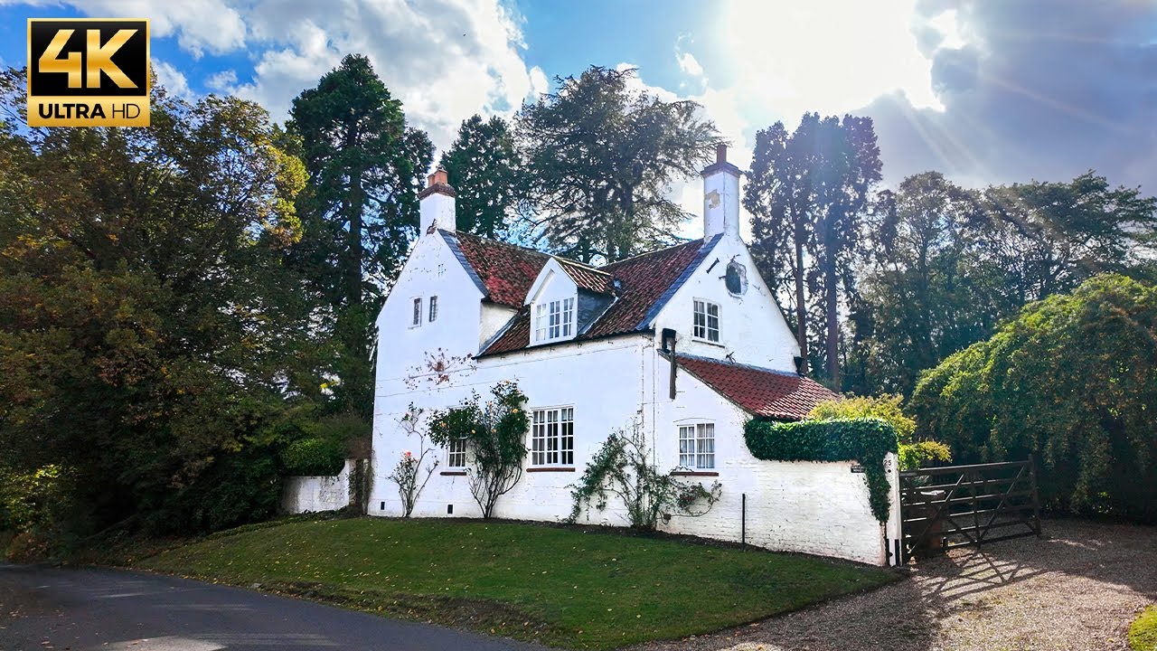 English Village Walk on a Sunny September Day | WALKINGTON, ENGLAND