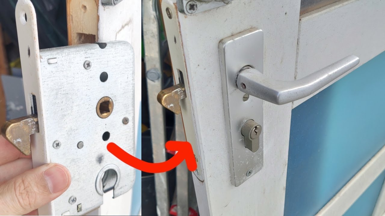 T&uuml;rschloss auswechseln - so einfach gelingt es (Anleitung)