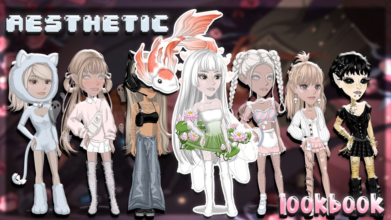 aesthetic lookbook !! 🤍🌷👼🏻 MSP Lookbook 36