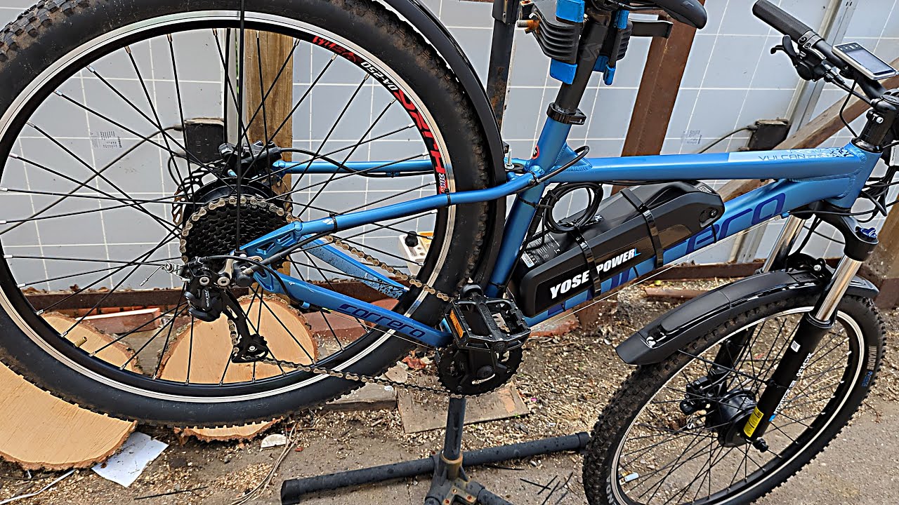 Yose Power Ebike convertion kit - my fitting attempt