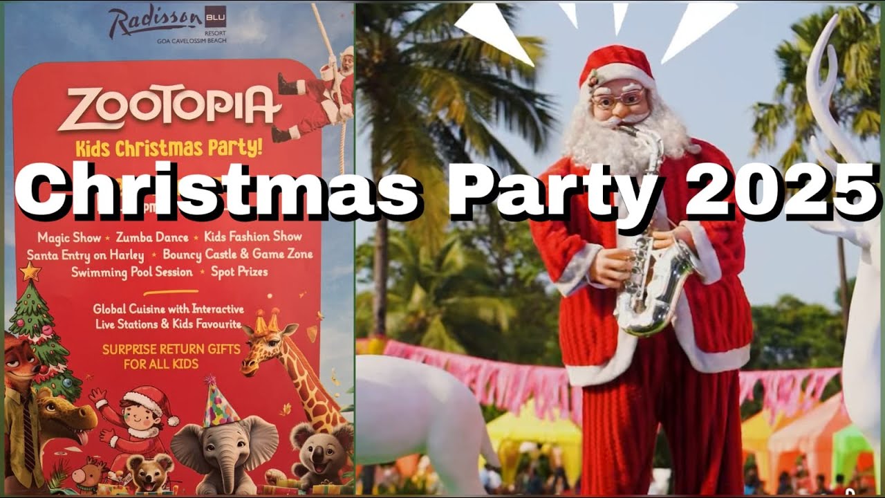 Christmas Party 2025 at Radisson Blu Goa