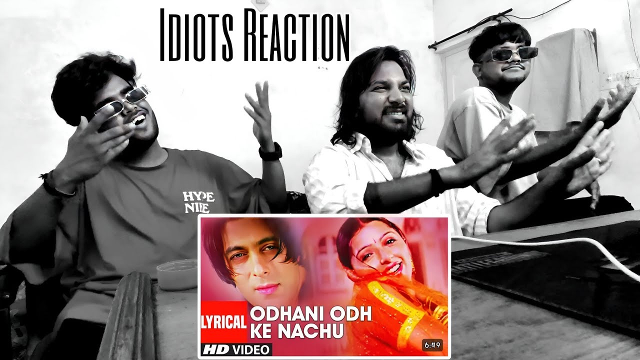 Reaction Odhani Odh Ke Nachu | Udit Narayan | Alka Y | Tere Naam | Salman K |Three Idiots Reaction