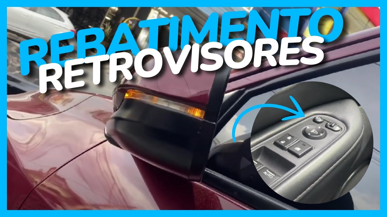REBATIMENTO RETROVISORES ELÉTRICOS HONDA HRV / MODULO DE CONFORTO