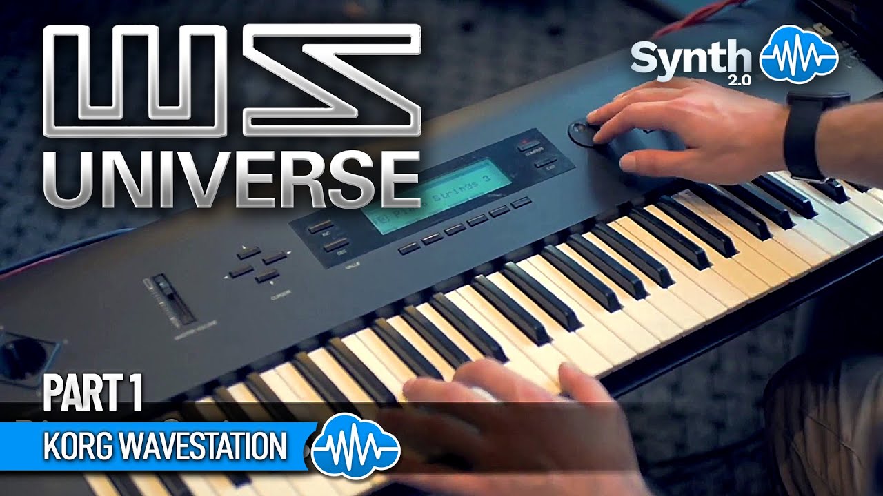 WS UNIVERSE SOUND BANK (100 new sounds) | KORG WAVESTATION / KLC-DE | Part 1