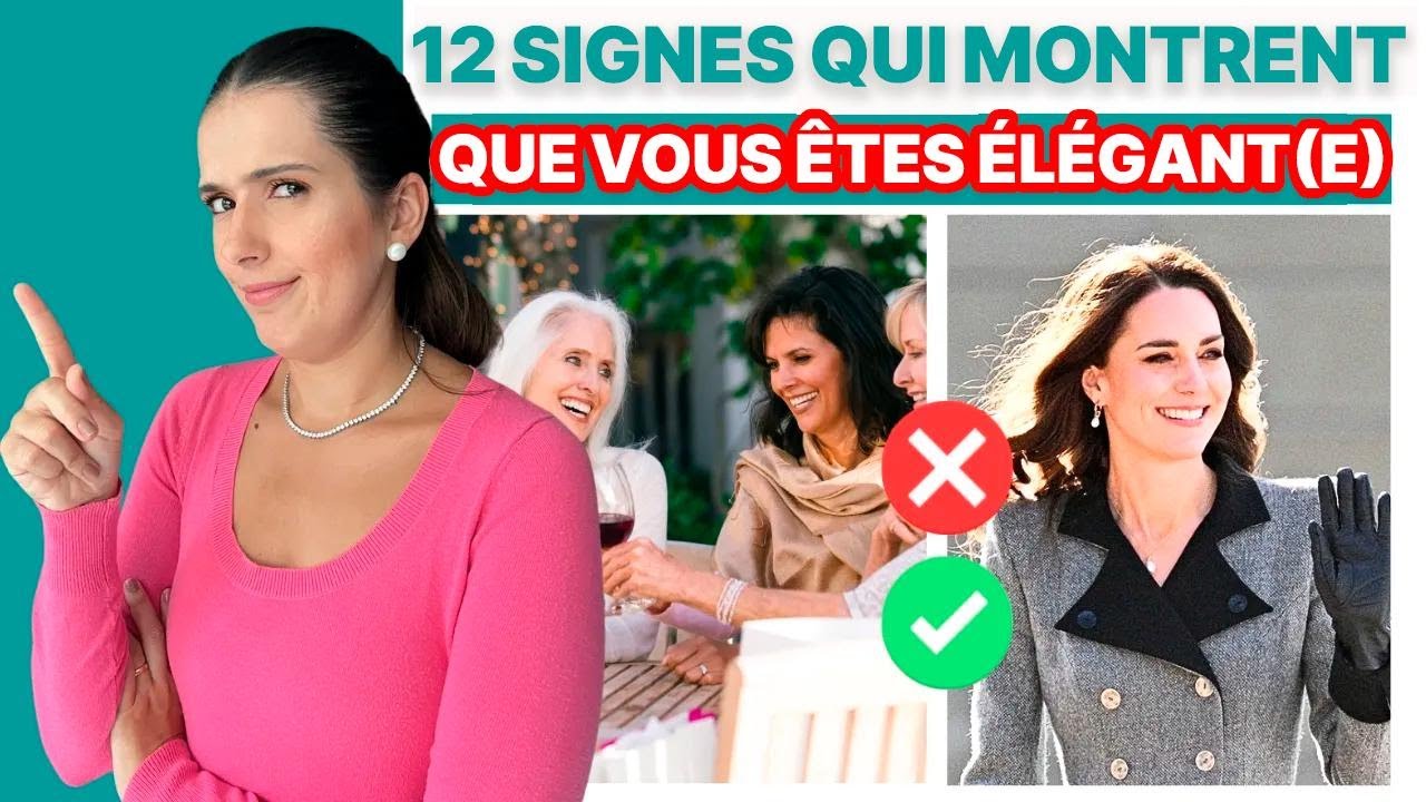 12 signes qui prouvent que vous avez de l’élégance | Les règles du chic