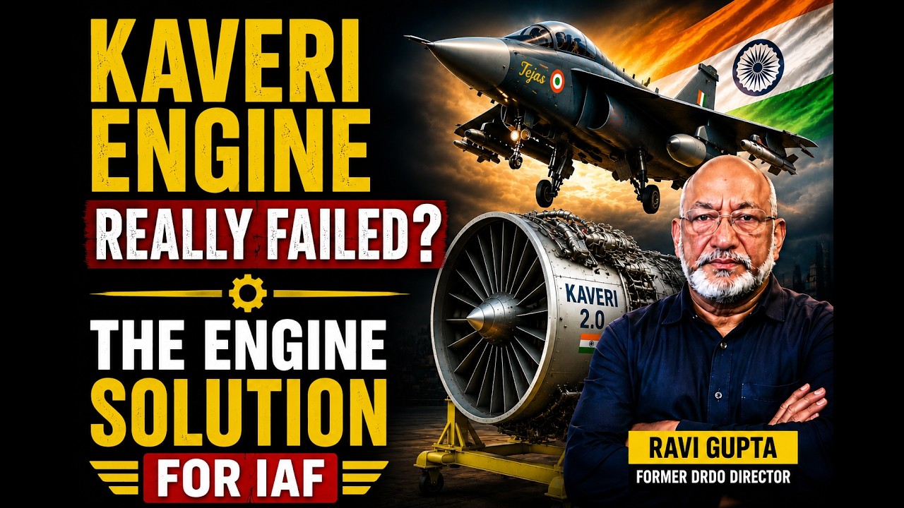 Did the Kaveri Engine Really Fail? The Untold Story | Indigenous Engine Roadmap | IAF | DRDO| GTRE