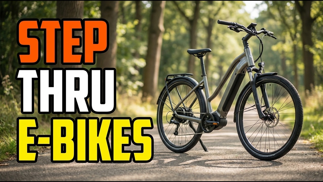 TOP 5 Best Step Thru E Bikes 2026