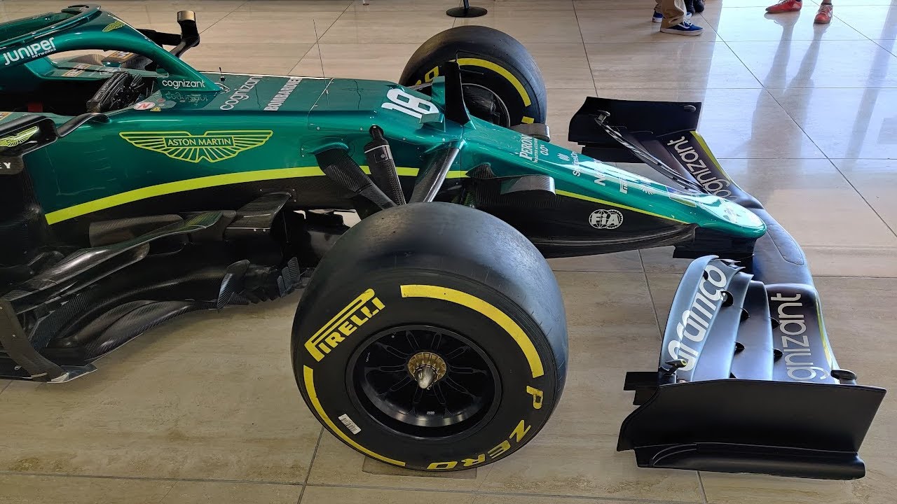 Aston Martin F1 Car Walkaround/Close-ups || 4K