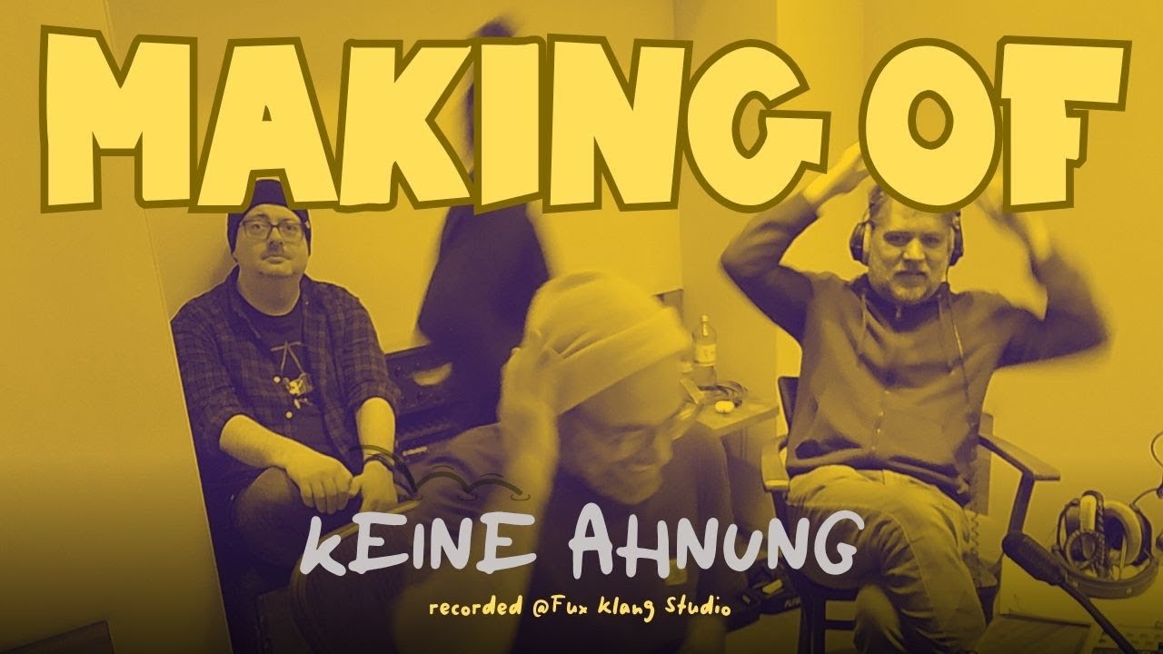 Dis is song recording | Keine Ahnung | Behind the song @Fux Klang Studio