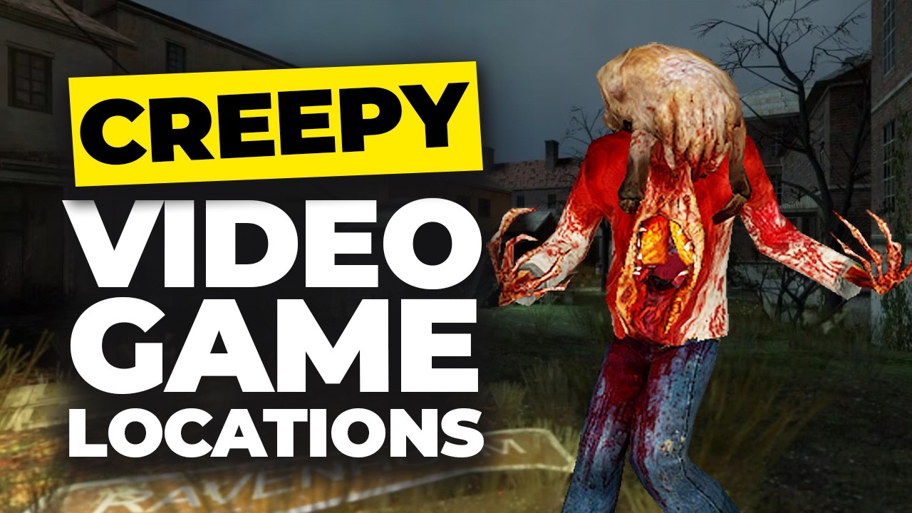 Top 10 CREEPIEST Video Game Locations EVER