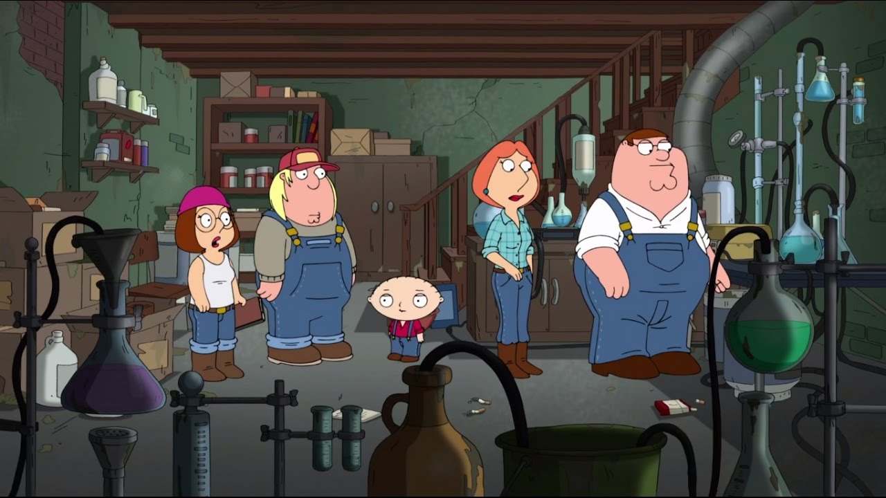 Family Guy - Peter finds a Methlab