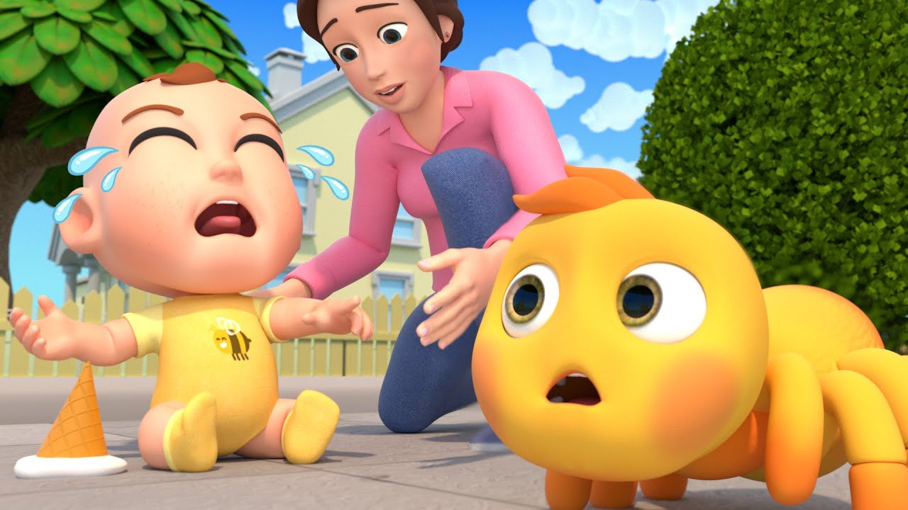Boo Boo Song with Insects | Lalafun Nursery Rhymes & Kids Songs