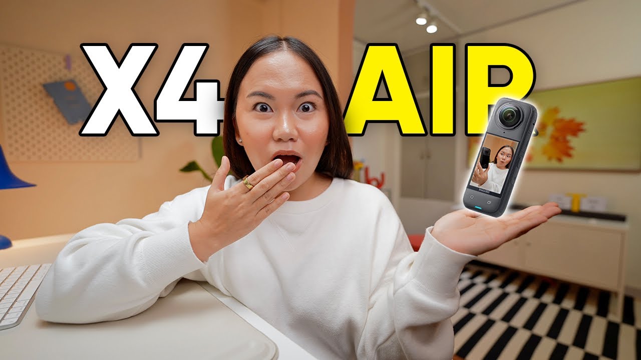 Insta360 X4 Air: все еще 8K, но легче, чем когда-либо!