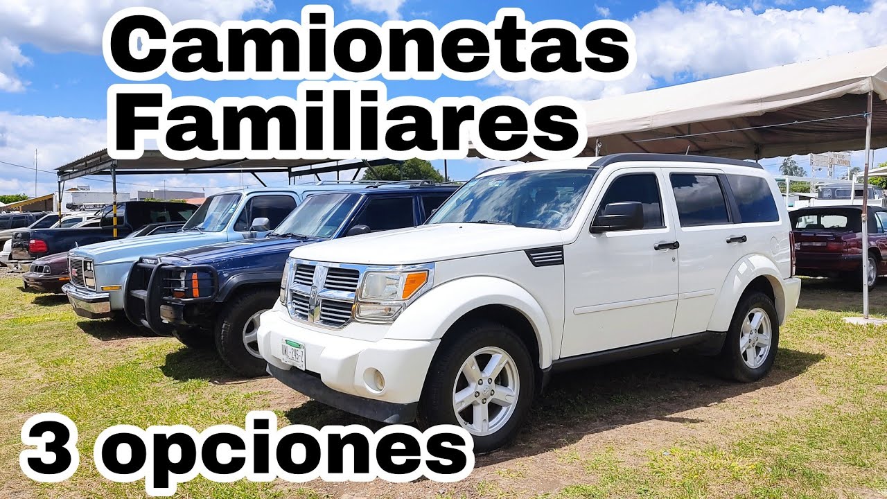 Camionetas Familiares 3 opciones nitro gran cherokee tianguis de autos usados  planetario zona autos