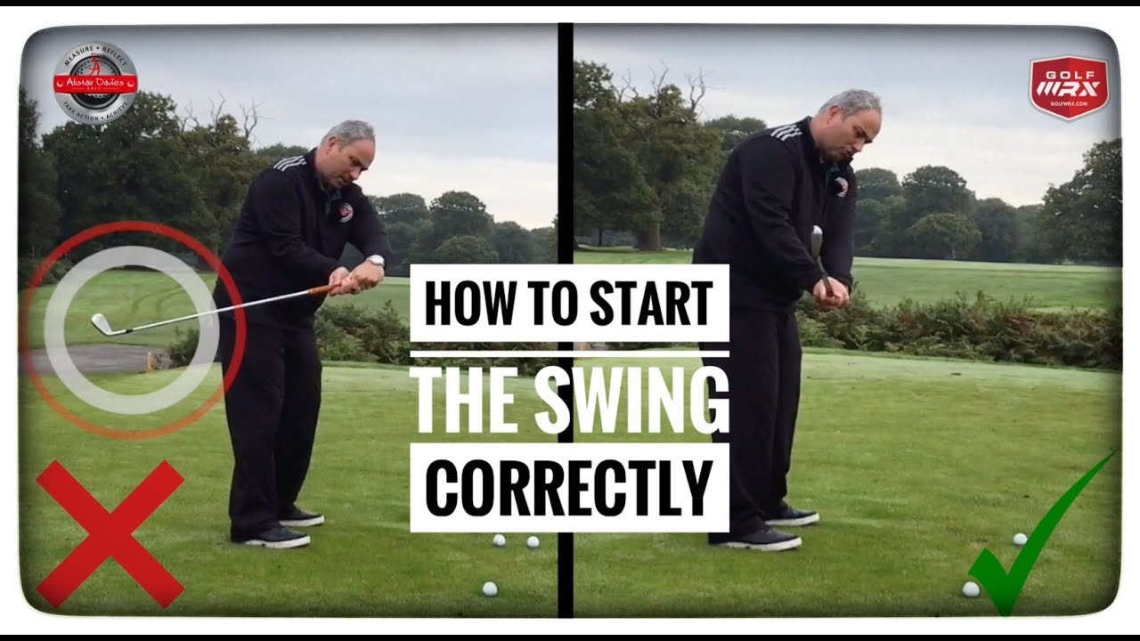 How To Start Your Swing Correctly Like The Pros
