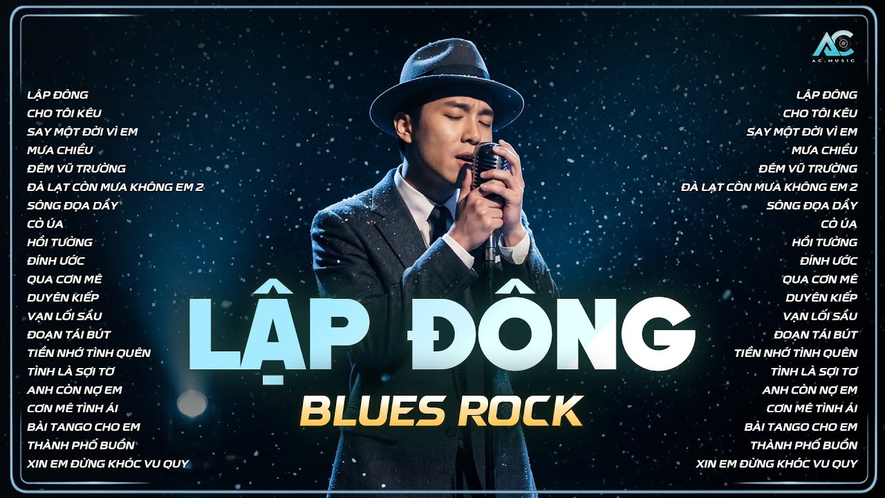 TUYỂN TẬP NHẠC BLUES ROCK BUỒN HOT TIKTOK | LẬP ĐÔNG - RÔ TI | Trời vội làm gió lập đông lá kia...