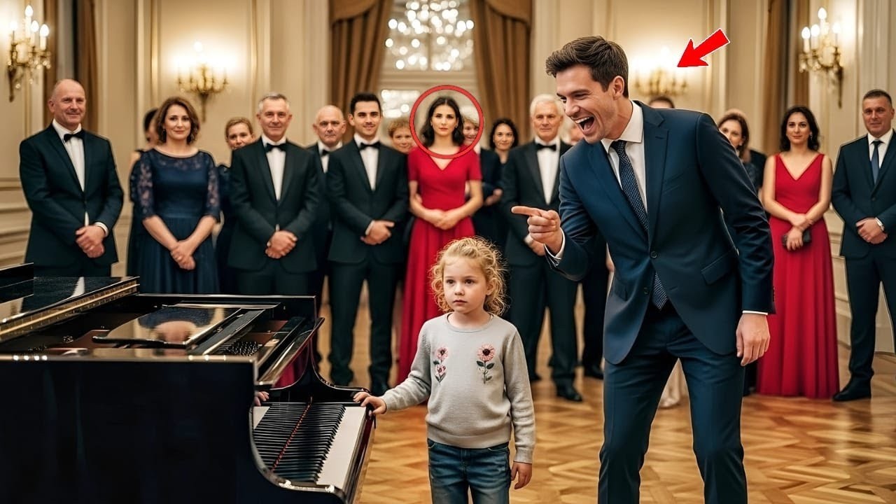Millionär verspottet kleines Mädchen: „Spiel dann adoptiere ich dich“ doch Musik macht ihn sprachlos