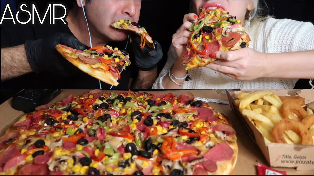 TÜRKÇE ASMR | PİZZA TOMATO | PELİN İLE SOHBET | KORONAVİRÜS 🦠