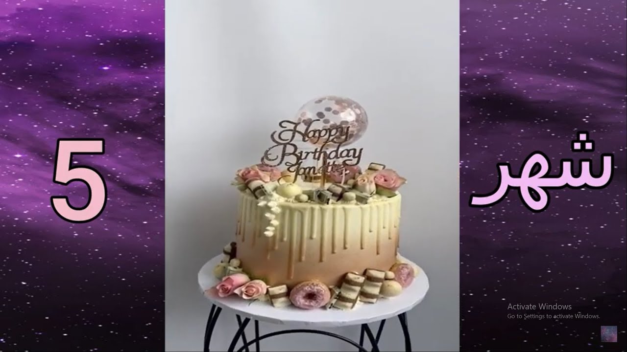 ((كيكة حفلة عيد ميلادك)) حسب شهر ميلادك🥳🎉🎂Your birthday party cake according to your birth month