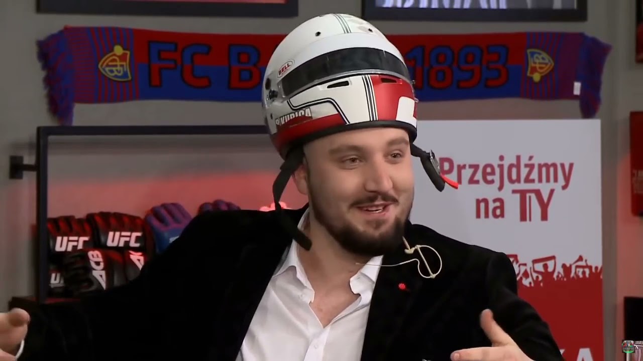 boxdel zakłada kask roberta kubicy w hejt parku xd