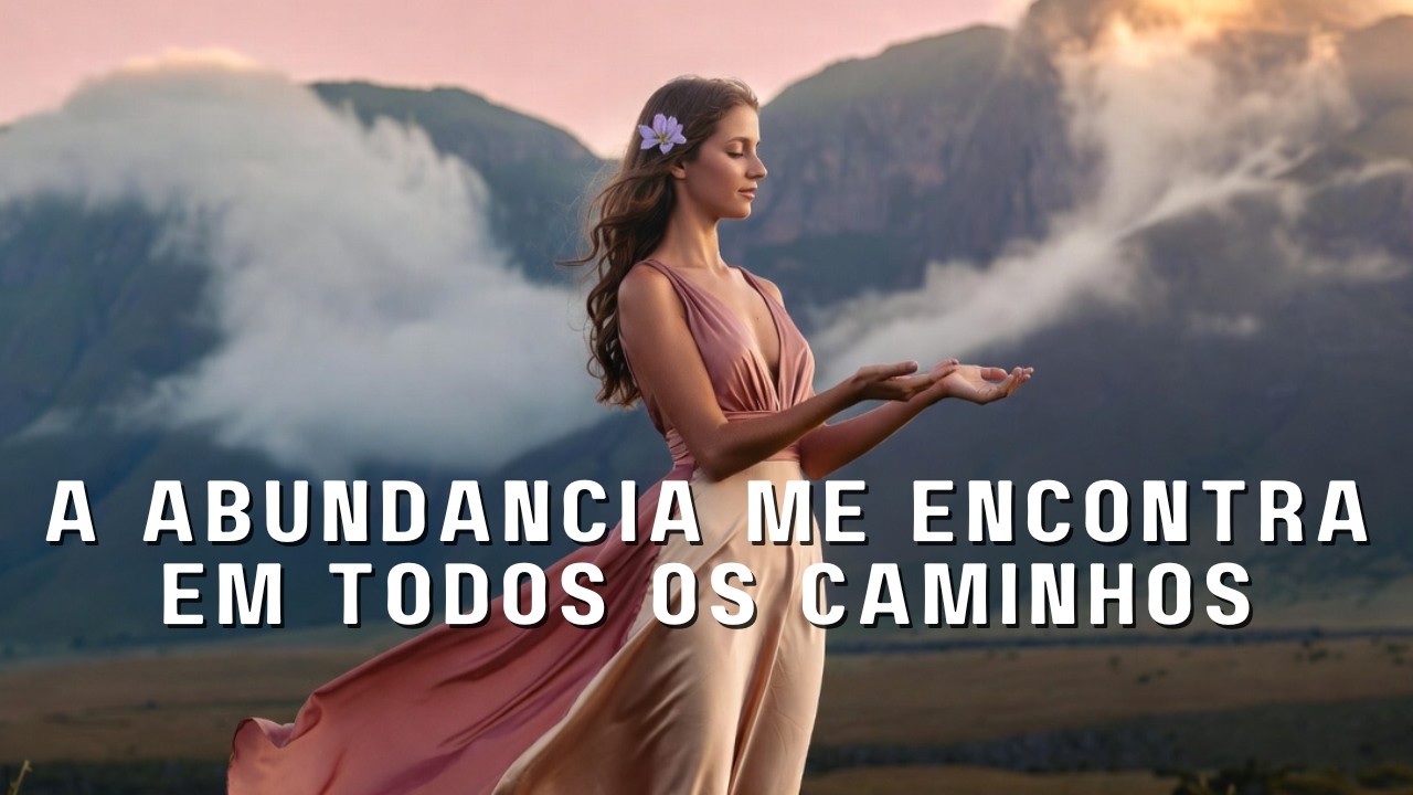 A Abundância Me Encontra em Todos os Caminhos 🌿 Afirmações de Prosperidade e Confiança