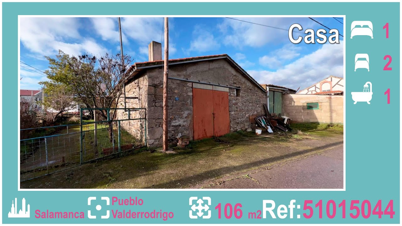 51015044 Urbis te ofrece una casa en venta en Valderrodrigo, Salamanca