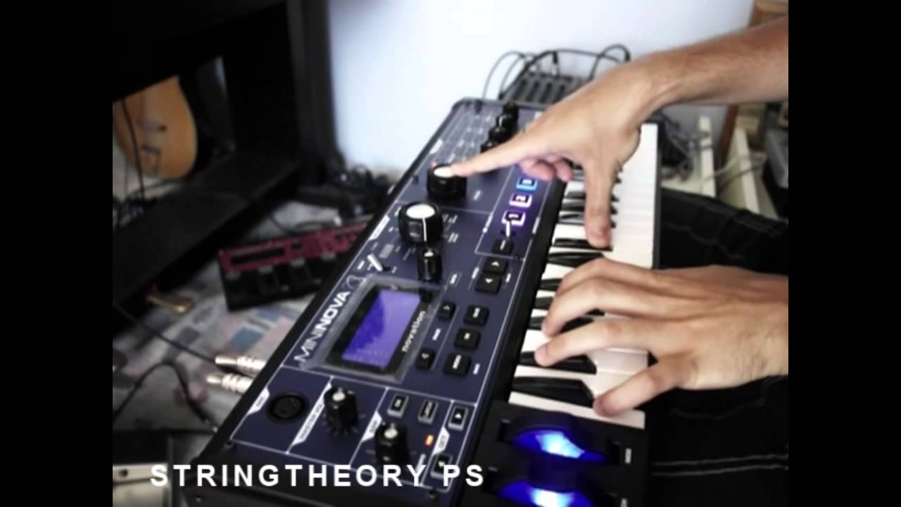 novation mininova - ALL pad/strings sounds