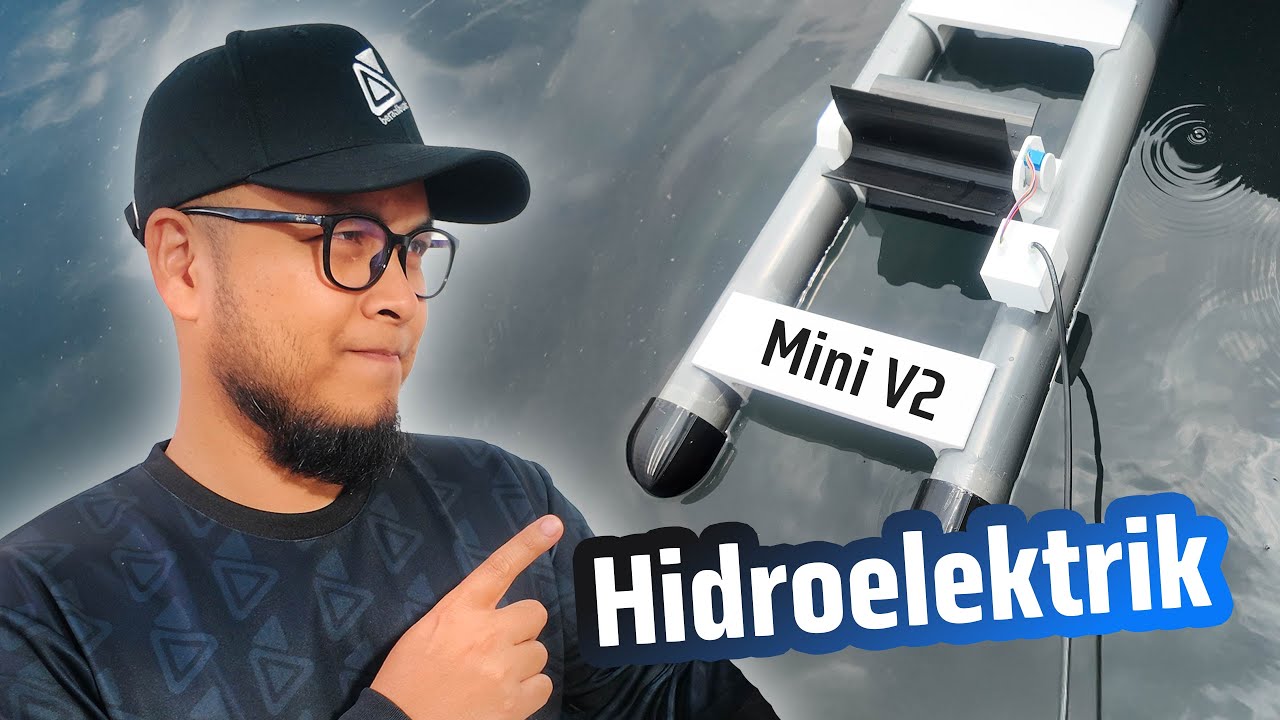 Hidroelektrik Mini V2 saya, eksperimen kali ini berjaya?