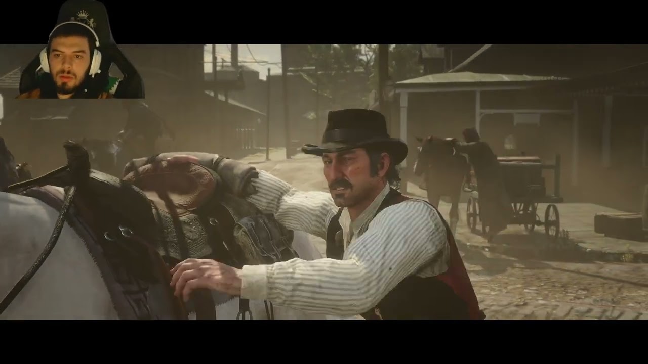 الحلقة ال 32من تختيم لعبة Red Dead Redemption 2  #reddeadredemption2