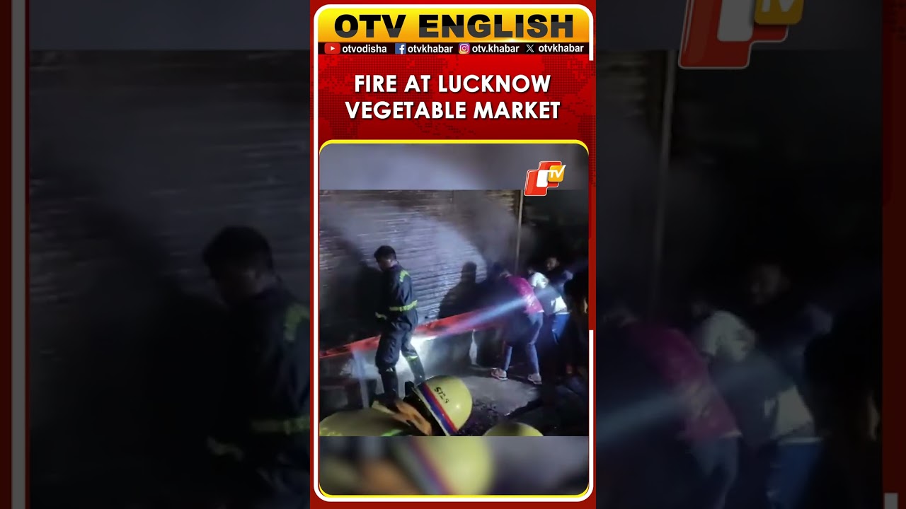 Fire Breaks Out At Lucknow, UP Vegetable Market; No Casualties
