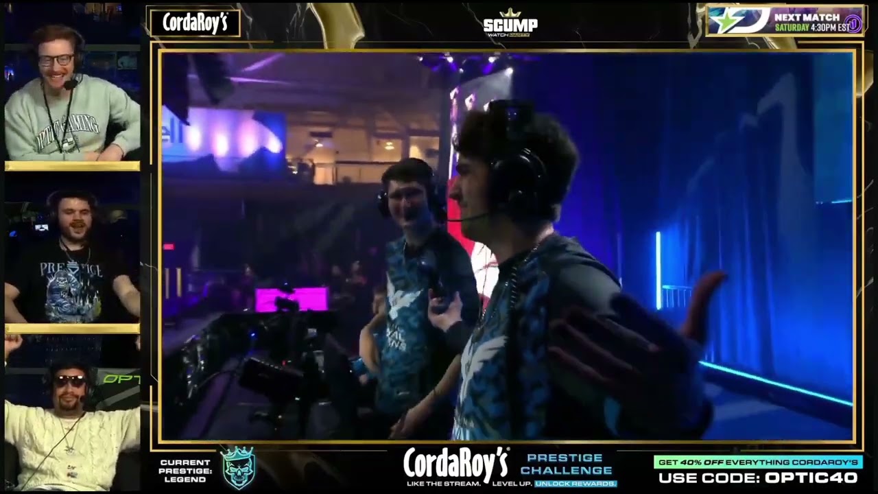 Clayster Clutching a 1v2 to Destroy LAG 6-0 in S&D!