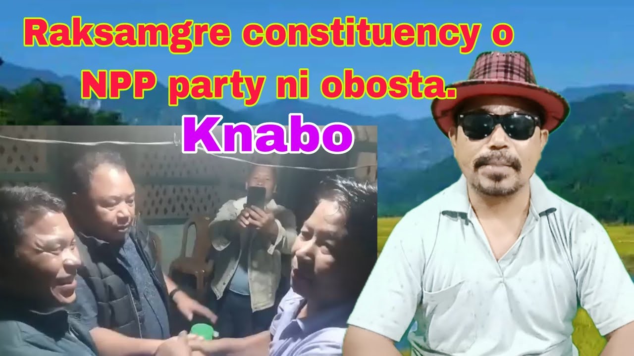 Raksamgre constituency o NPP party ni obosta. #StanlyAgitokTv.