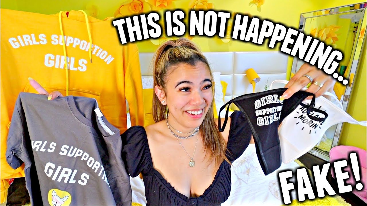 I Bought FAKE Adelaine Morin Merch