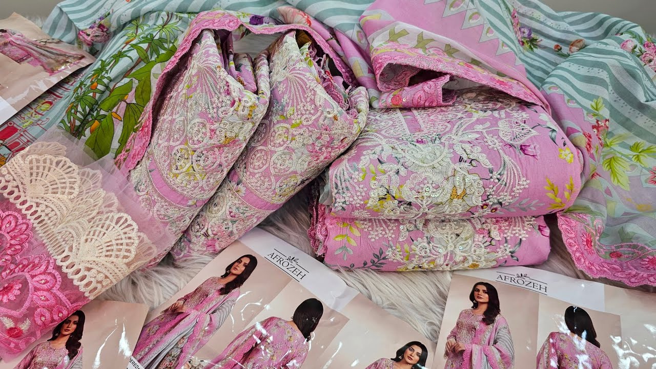 2026🌙 Eid-ul-FiTr এ গর্জিয়াস Outfit আনতে Pakistani কালেকশন🎉AFROZEH Catalogue/স্টাইলিশ আপুদের ড্রেস