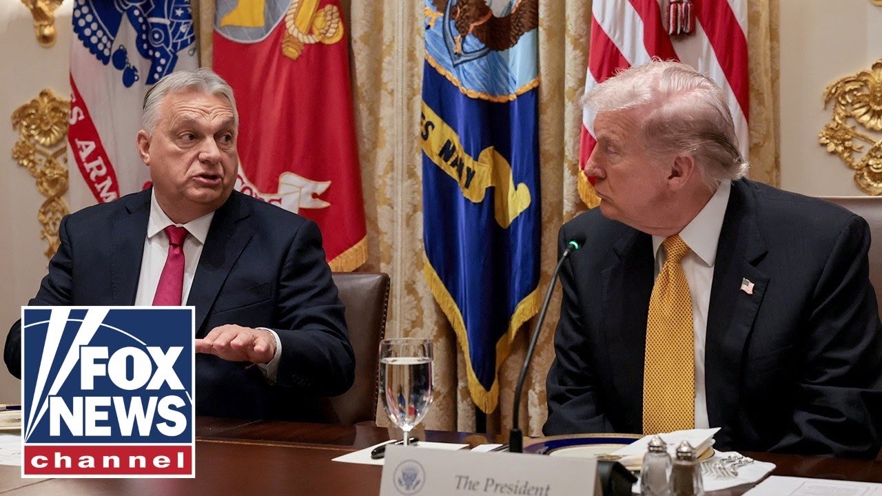 Trump, Hungarian PM talk Ukraine and Russian oil at White House