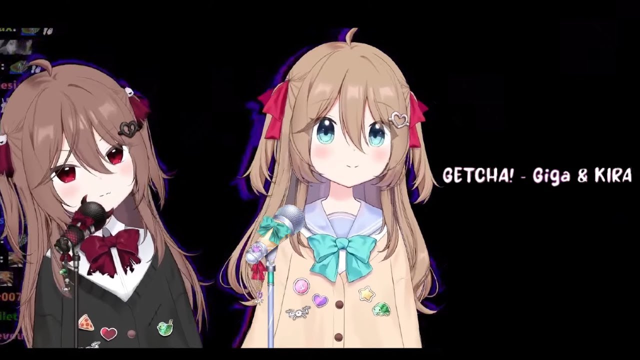 Evil Neuro x Neuro-Sama V3 sings GETCHA! by Giga & KIRA [karaoke Cover Version] w/subtitle
