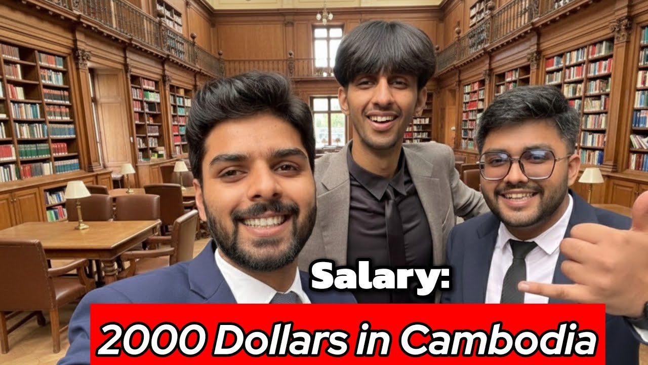 Legal Jobs for Pakistani/Indians in Cambodia | High Salaries Jobs | Hamza Oye