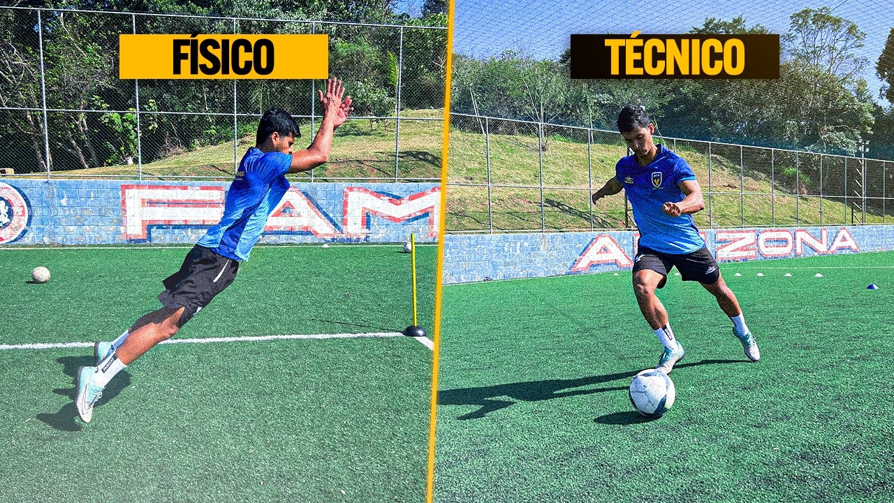 TOP 10 EXERCÍCIOS FÍSICO-TÉCNICO PARA O FUTEBOL