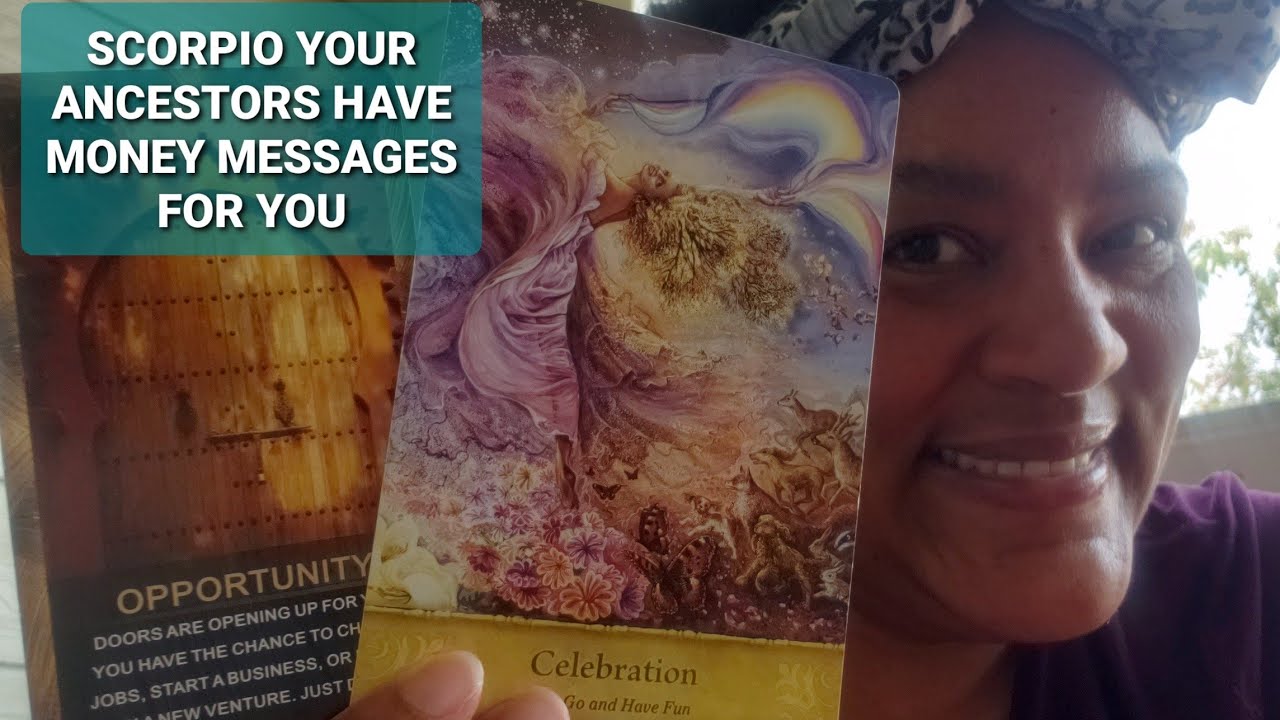Scorpio: 💰 MONEY Messages from Your Ancestors 