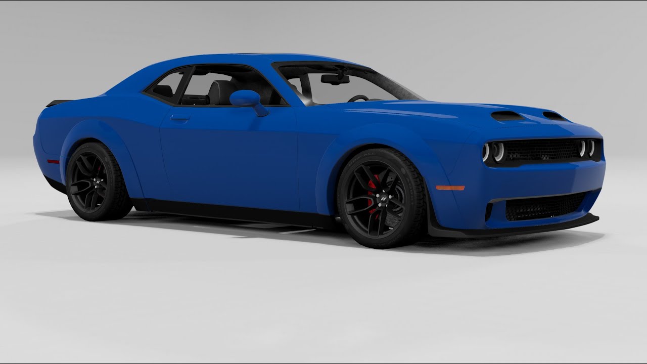 Dodge Challenger | Mod Test Beamng Drive + DOWNLOAD