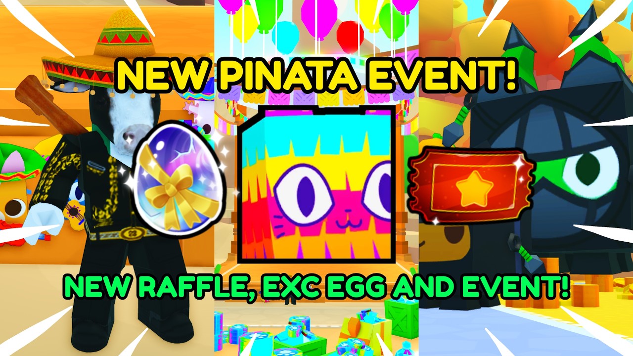 [🔴LIVE] NEW PINATA EVENT TODAY! | Pet Simulator 99