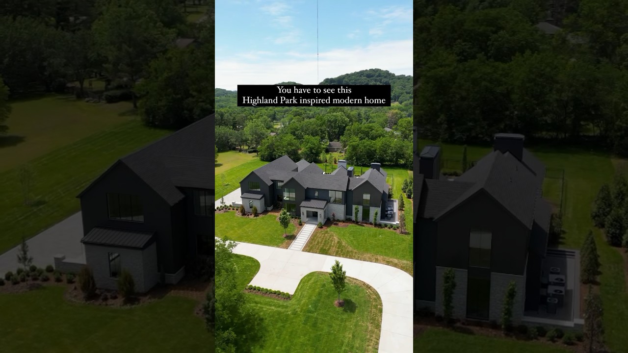 You Have To See This $7,000,000 Modern Nashville Mansion #luxuryhomes #nashvillerealestate