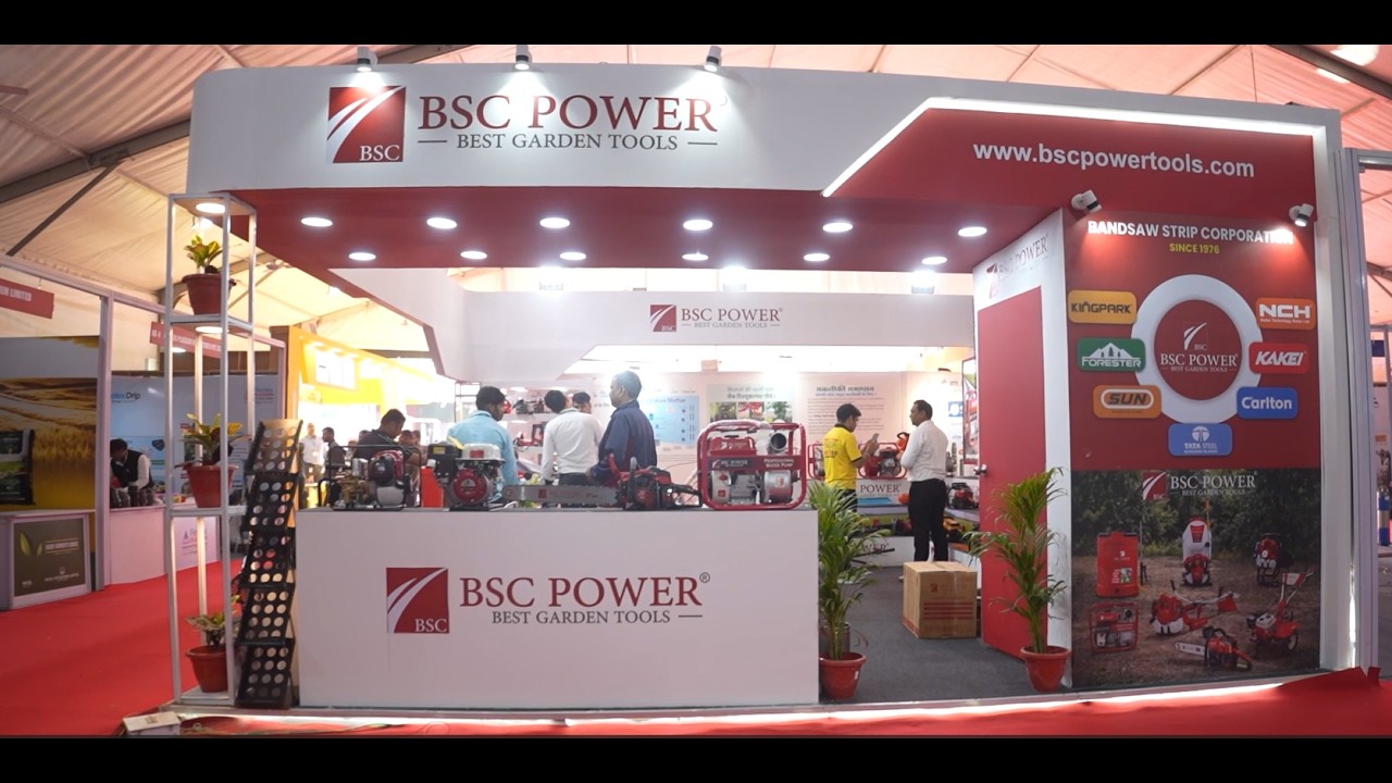 BSC POWER at Krishi Darshan Expo, Hissar 2026 | Range of Chainsaws & Agriculture Tools